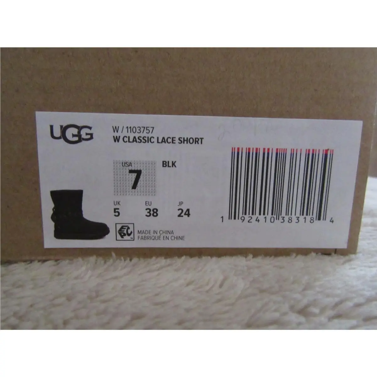 UGG shoes - 1103757 - 1103757 - Black (UPC: 192410383184) 6