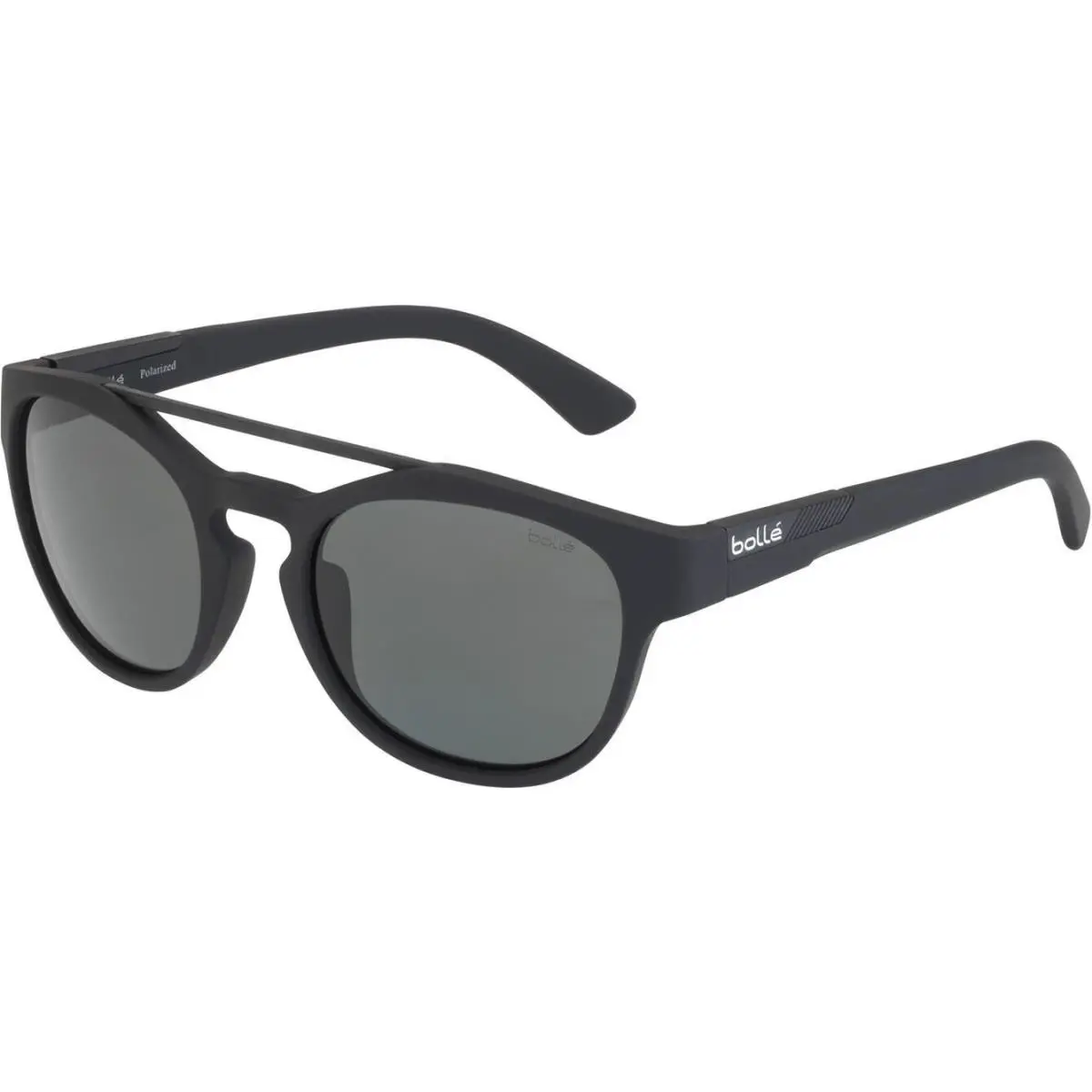 Bolle Boxton Polarized Sunglasses 12353/RubberBlack/HDPolarTNS