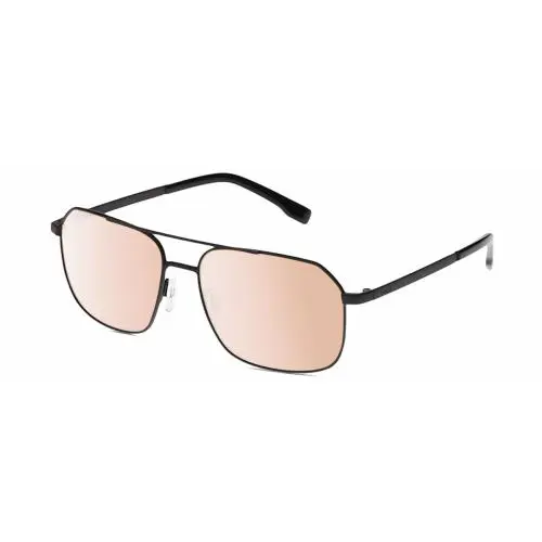 Navis Mens Panthos Sunglasses in Gunmetal Black/phantom Brown Mirror 58 mm by Bolle