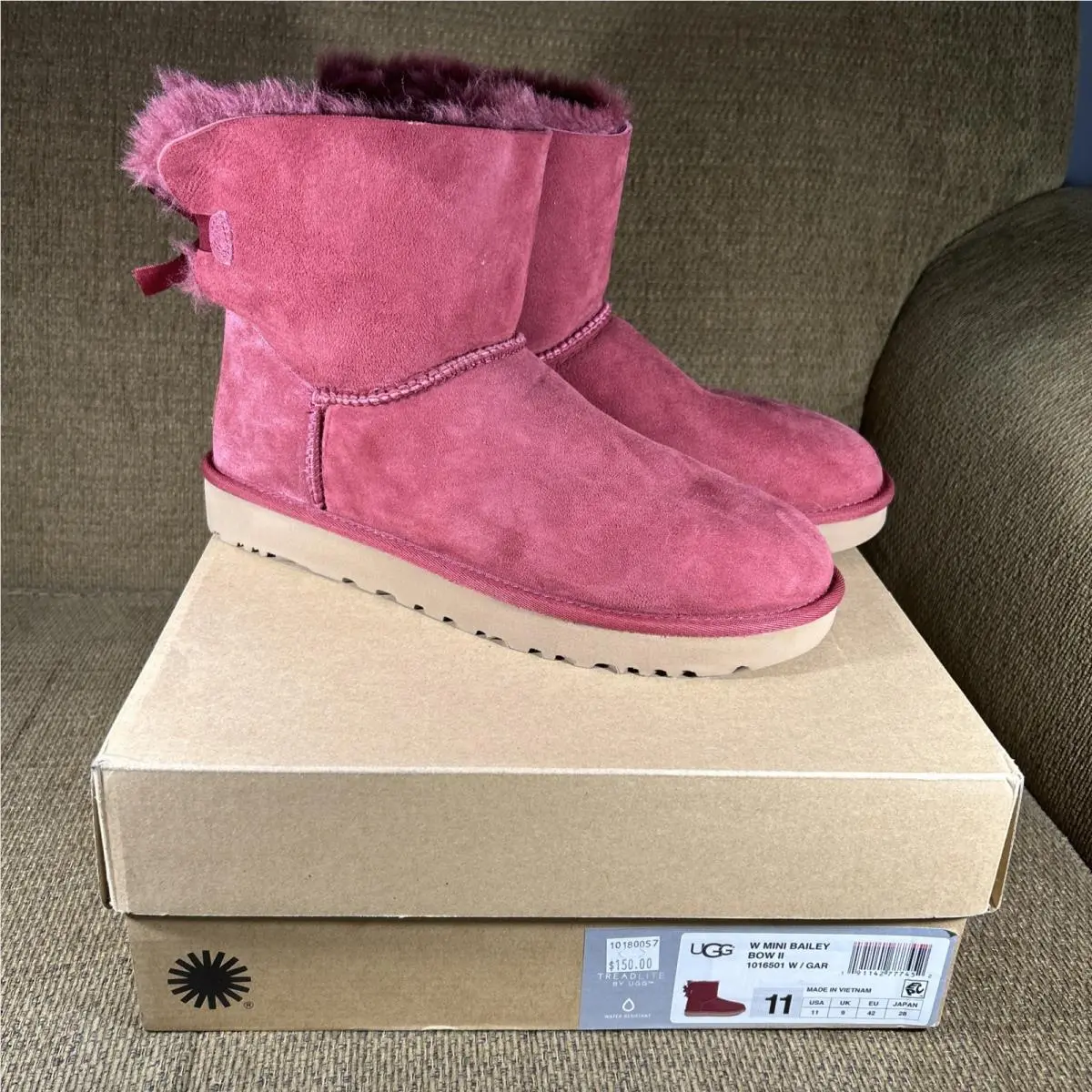 UGG shoes - 1016501 - 1016501 - burgundy 0