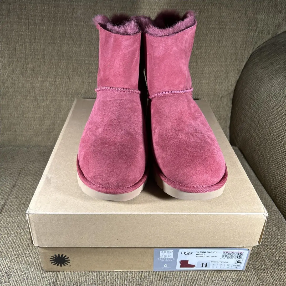 UGG shoes - 1016501 - 1016501 - burgundy 1