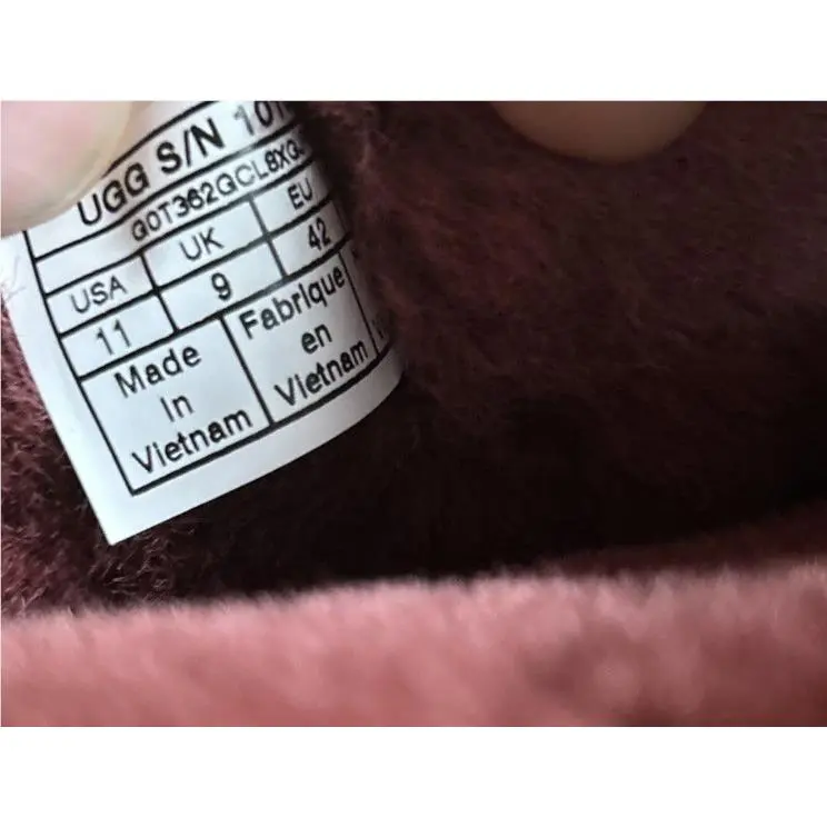 UGG shoes - 1016501 - 1016501 - burgundy 4