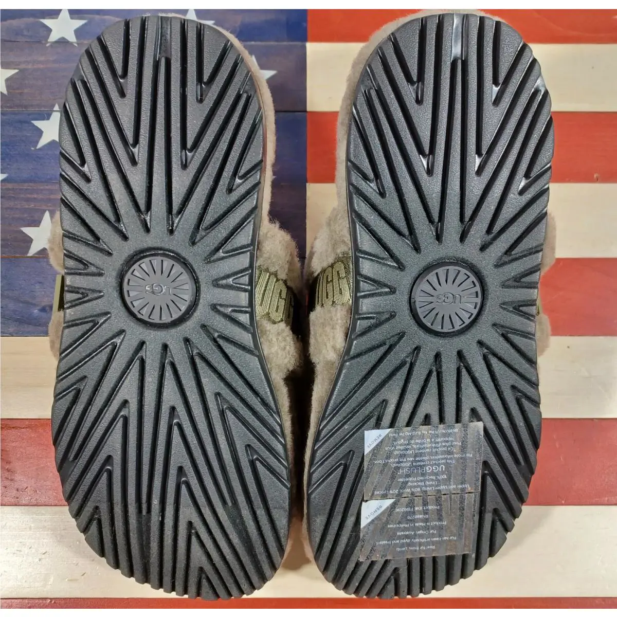 UGG shoes - Ugg`s Australia Fluff It - Australia Fluff - 1118150 - Gray, Manufacturer: Gray/Gray/Green 6