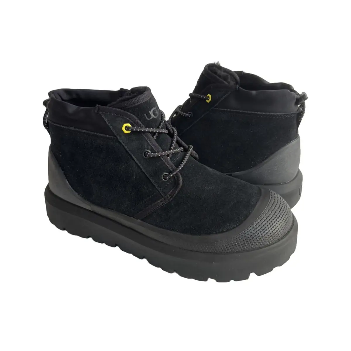 Ugg All Gender Neumel Weather Hybrid Black Black Shoe Men US 5 / Women US 6 - BLACK BLACK