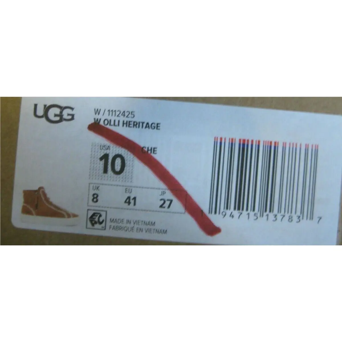 UGG shoes - UGG WESTSIDER - WESTSIDER - CHESTNUT 4