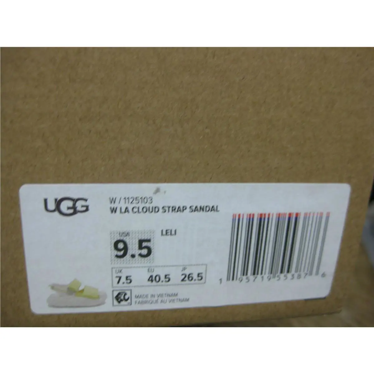 UGG shoes - UGG LA CLOUD - CLOUD - Lemon Lime 4