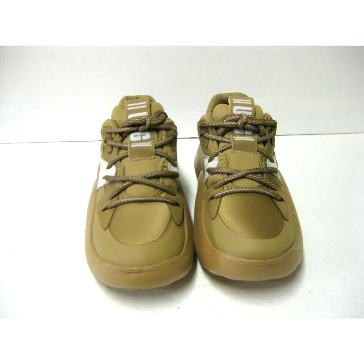 UGG shoes - UGG LA CLOUD - CLOUD - Sand / White Suede 0