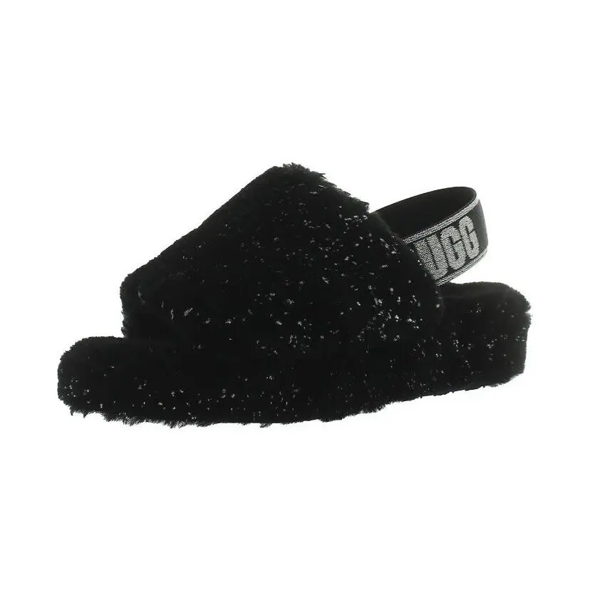 UGG shoes - Fluff Yeah Metallic Sparkle - Fluff Yeah Metallic Sparkle - 1125232 - Black 0