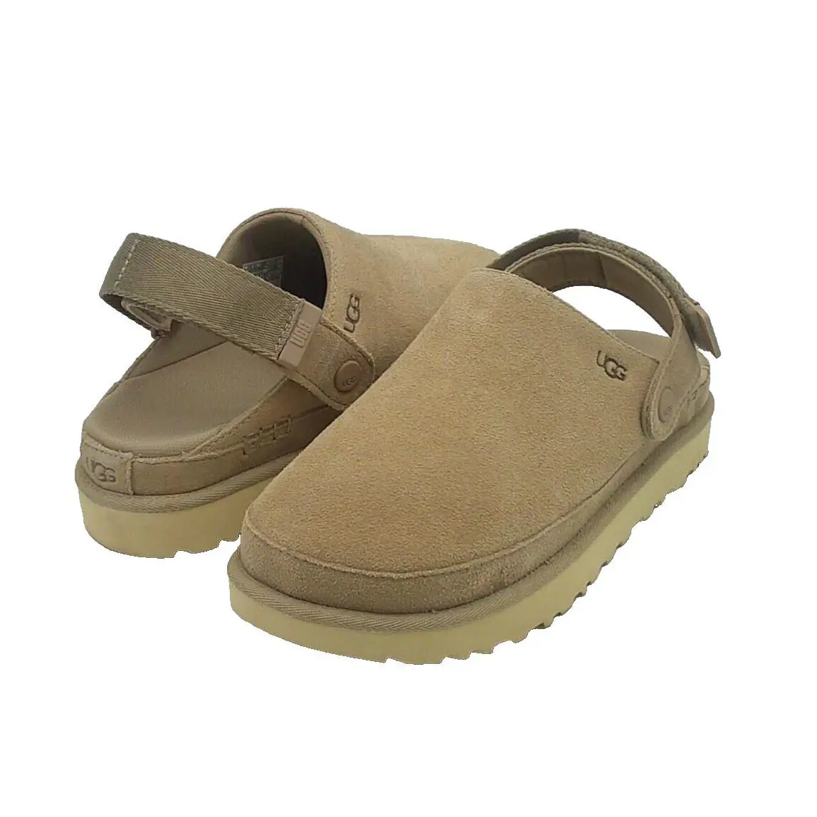 Ugg Goldenstar Clog Women Suede Sand US 9.5 /uk 7.5 /eu 40.5 - SAND