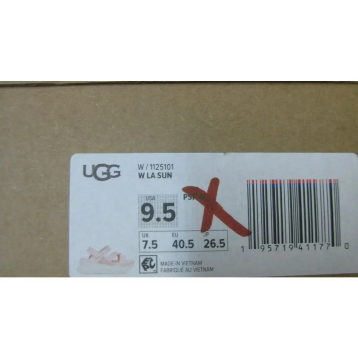 UGG shoes - UGG LA SUN - SUN - Pink 4