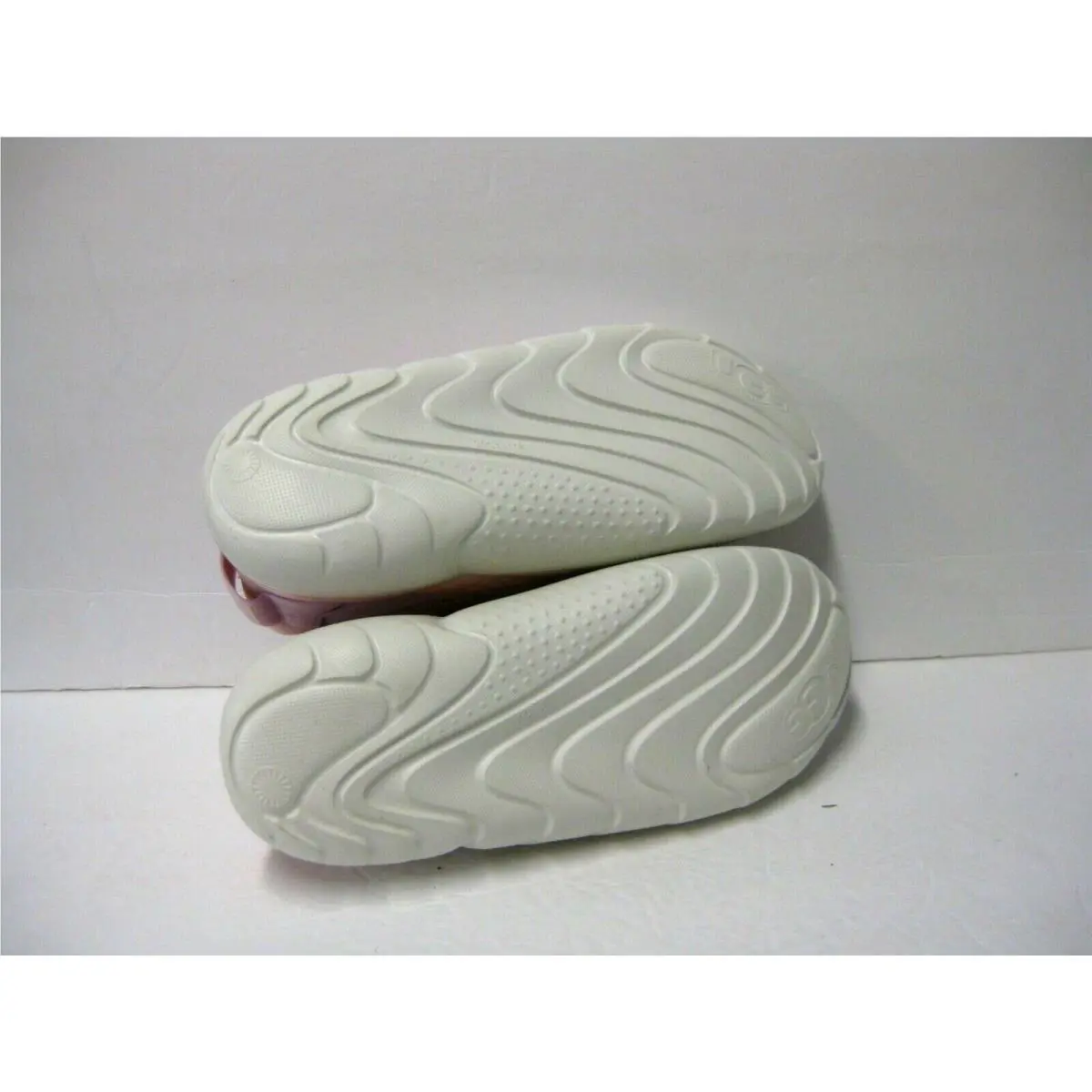 UGG shoes - UGG LA CLOUD - CLOUD - Shell / White Suede 3