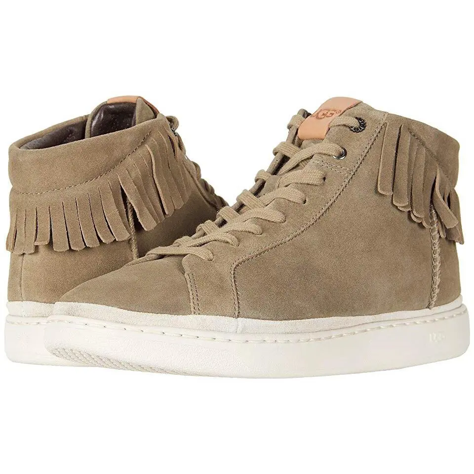 Ugg Australia Size 11 Men`s Brecken Lace High Fringe Antilope