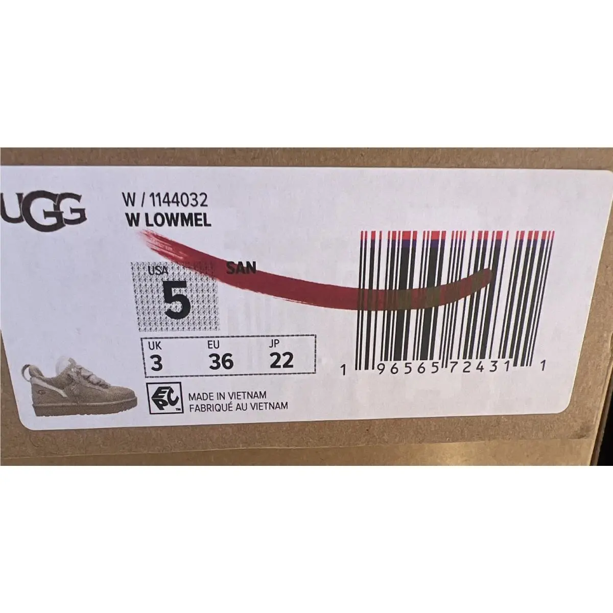 UGG shoes - UGG LOWMEL - LOWMEL - Sand 4