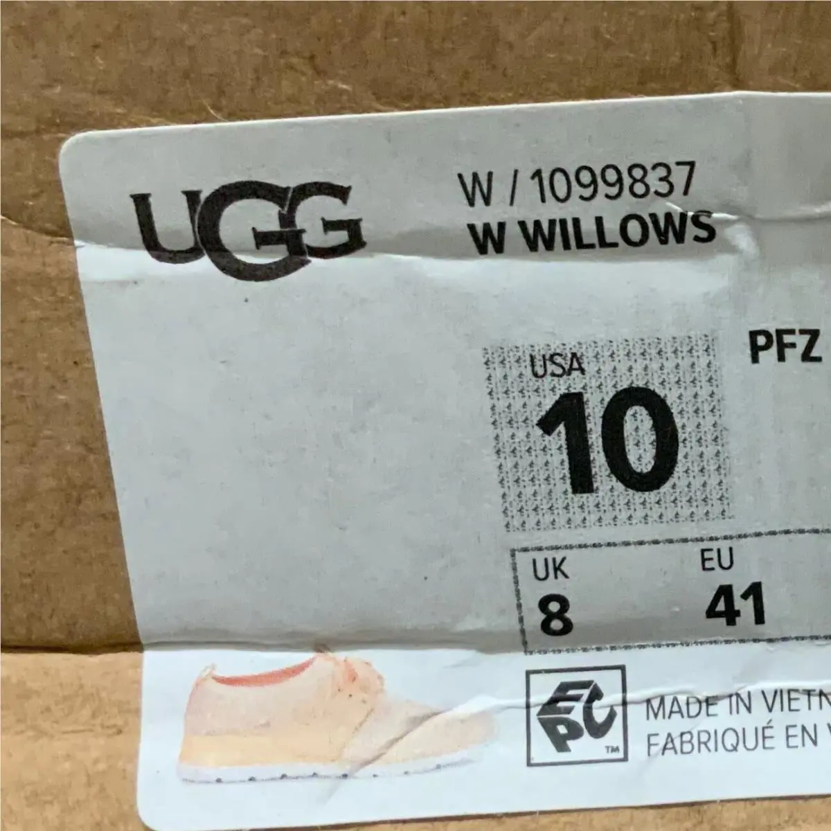 UGG shoes Willows - Orange 6