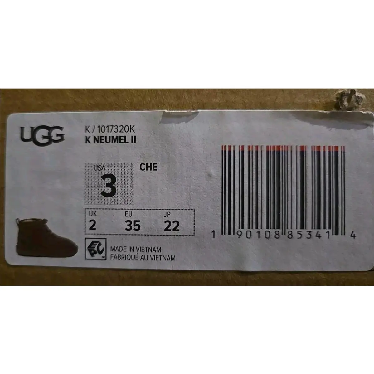 UGG shoes - UGG Kids Neumel II - Kids Neumel - Brown (UPC: 190108853414) 5