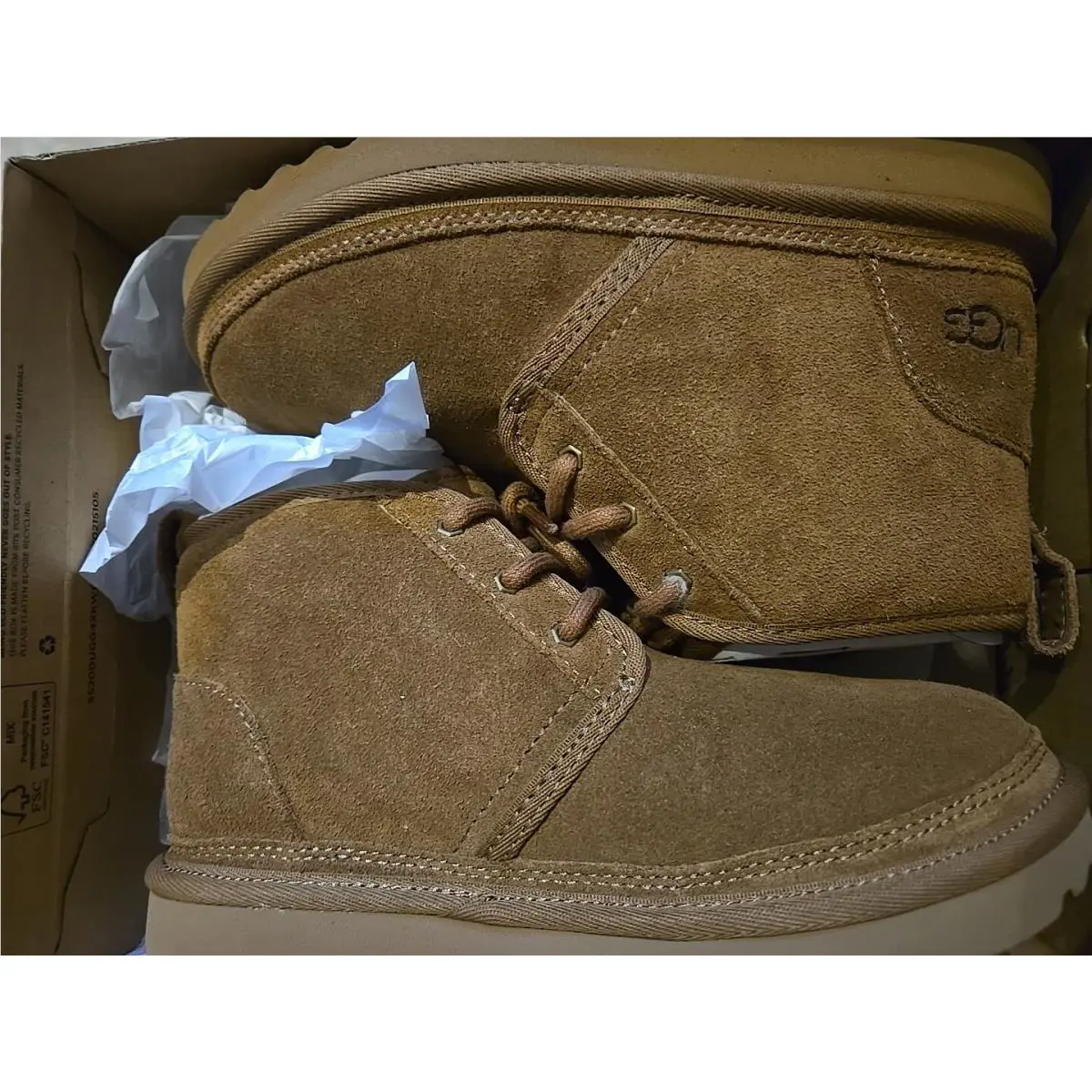 UGG shoes - UGG Kids Neumel II - Kids Neumel - Brown (UPC: 190108853414) 6