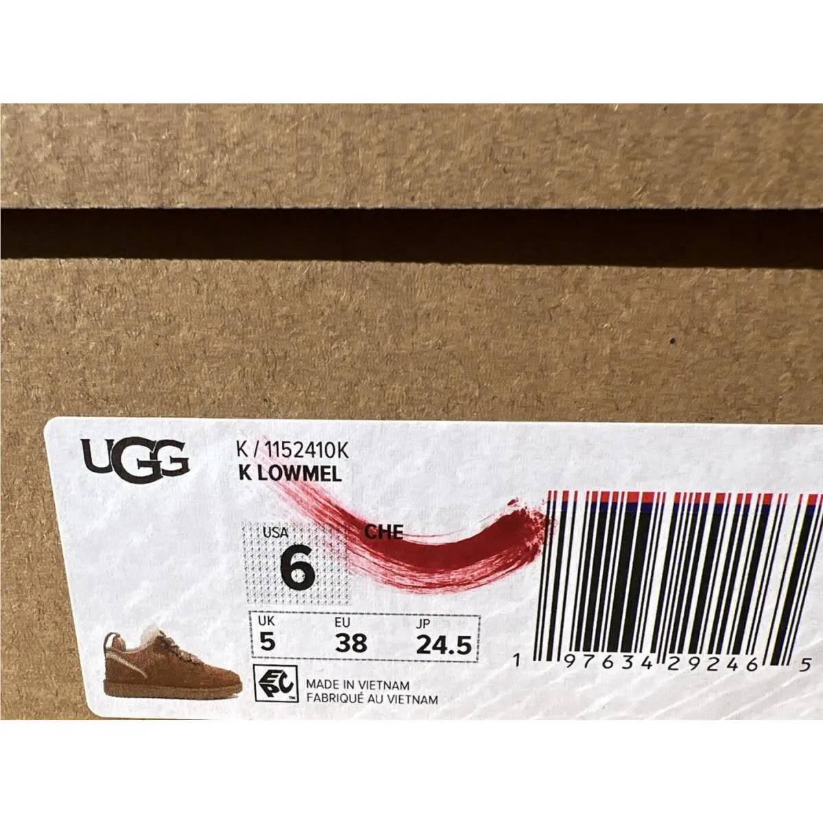 UGG shoes - UGG LOWMEL - LOWMEL - Chestnut 4