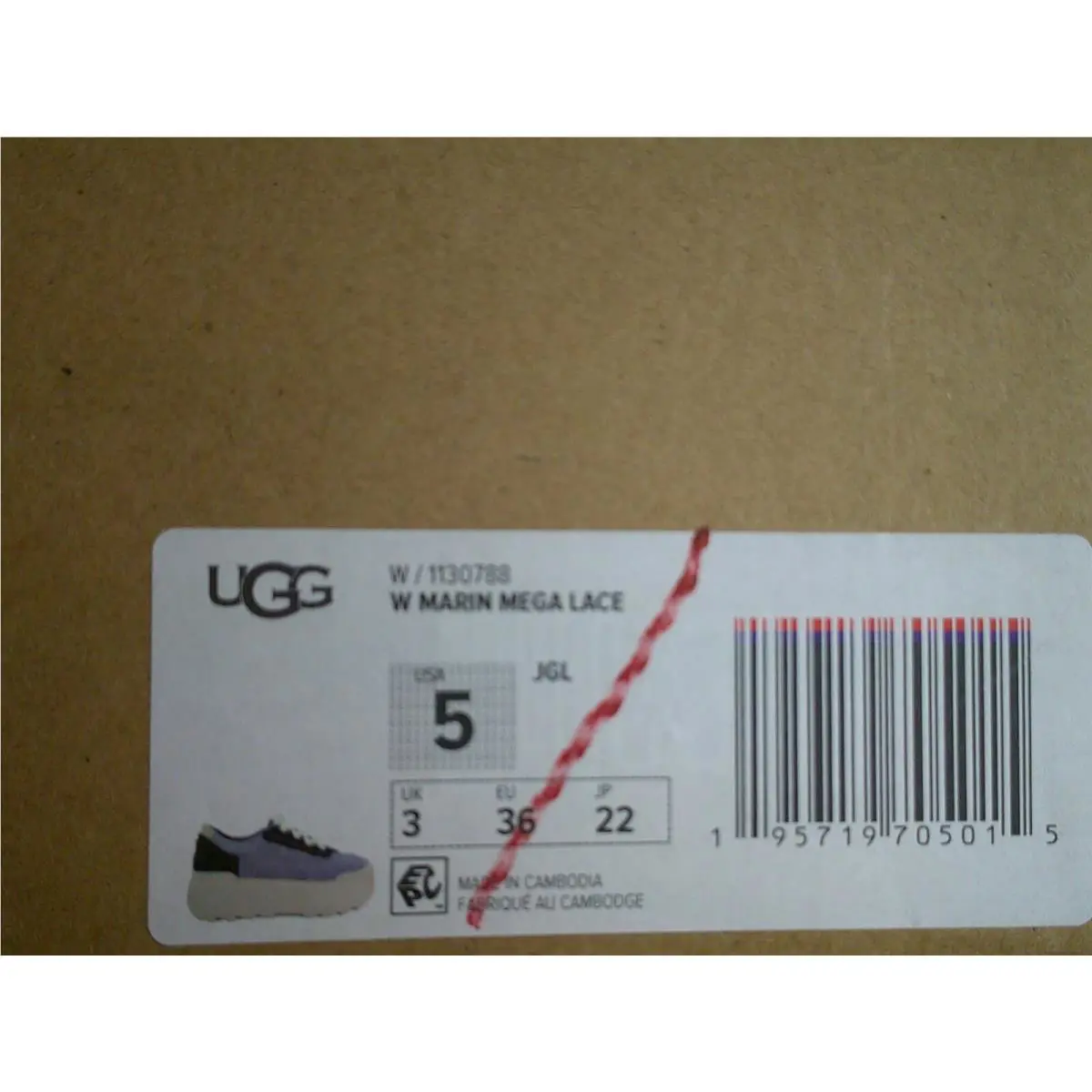 UGG shoes - UGG MARIN LACE - MARIN LACE - June Gloom 3
