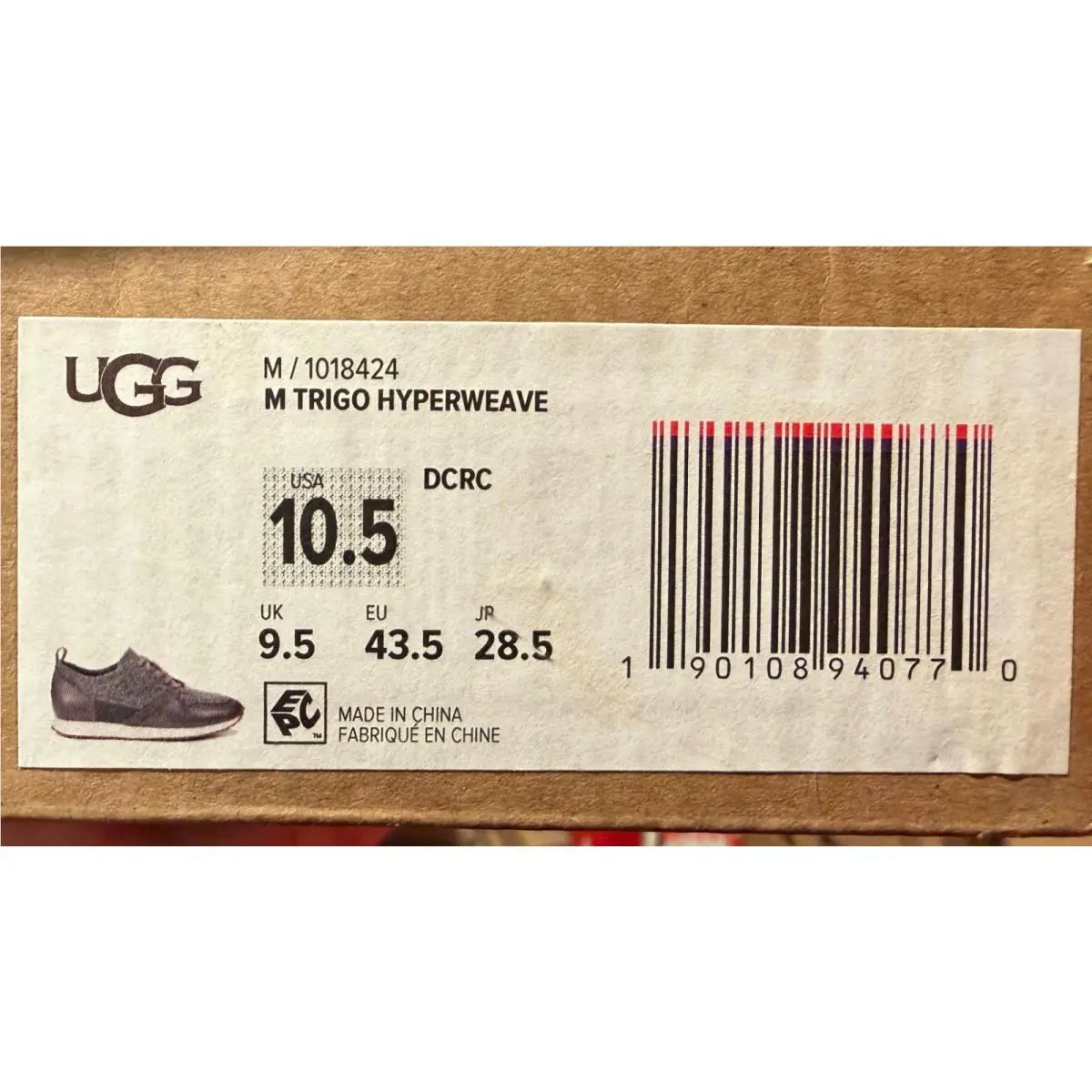 UGG shoes - Trigo Hyperweave - Trigo Hyperweave - Dark Charcoal 7