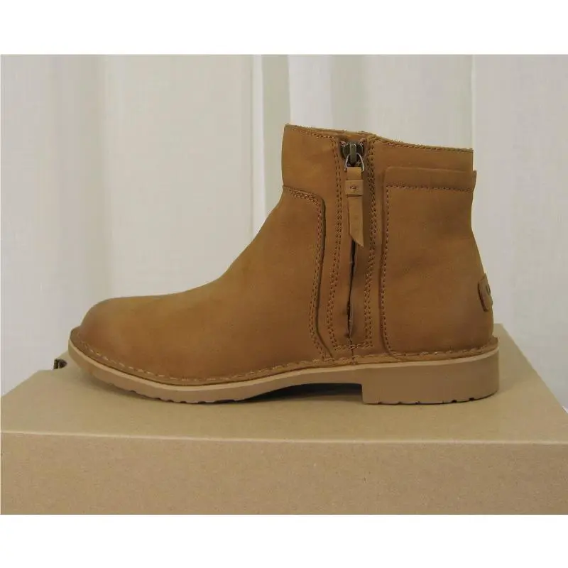UGG shoes - Rea Nubuck Leather Ankle Boot - 1017503 - Chestnut Nubuck Leather, Manufacturer: Chestnut (UPC: 190108864120) 5