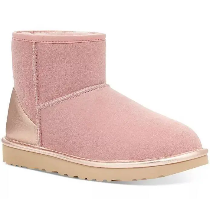 Ugg Women`s Classic Mini Shine Fashion Boot Size 6 - 1120872 - Shell