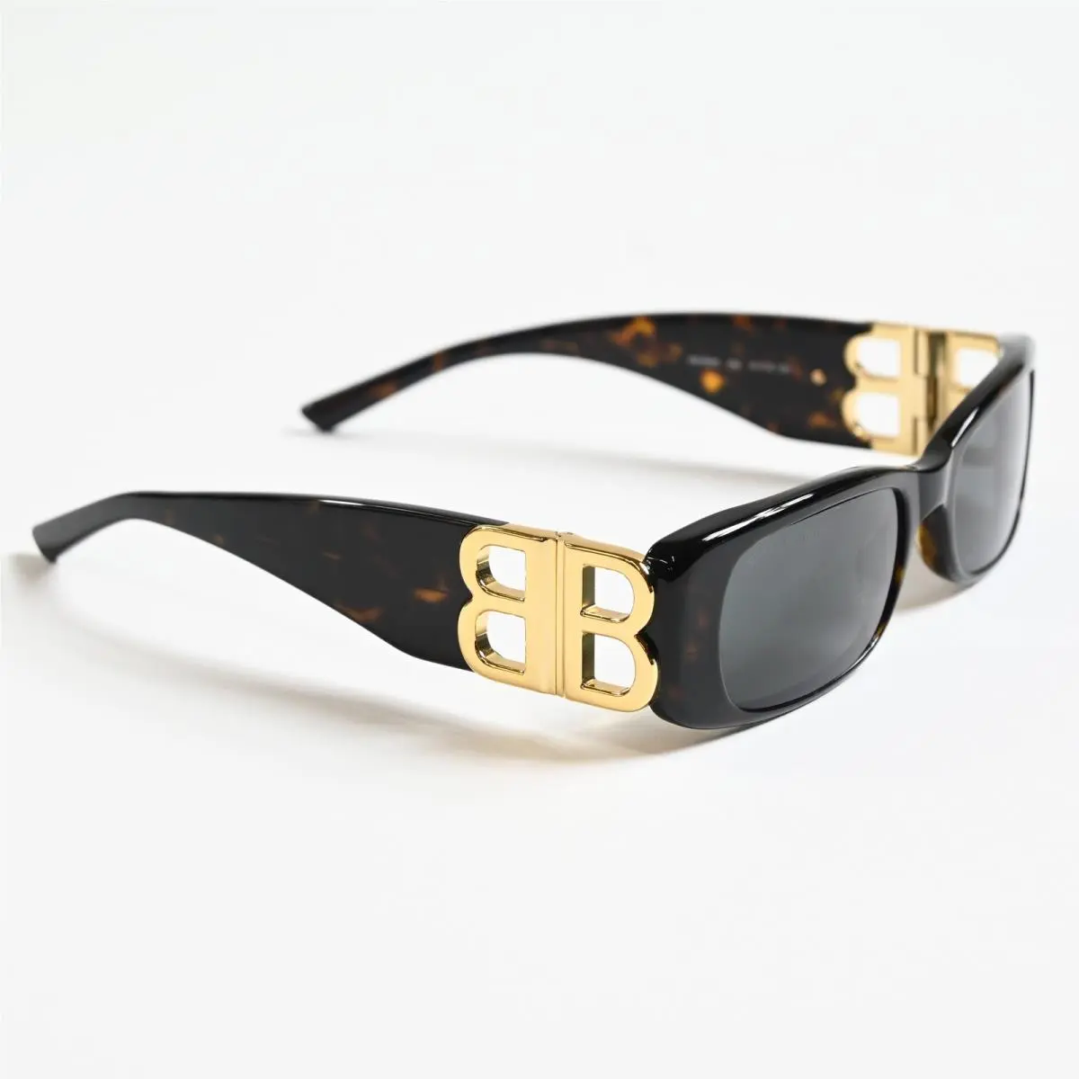 BB0096S 002 Womens Sunglasses Black/gold 53mm by Balenciaga
