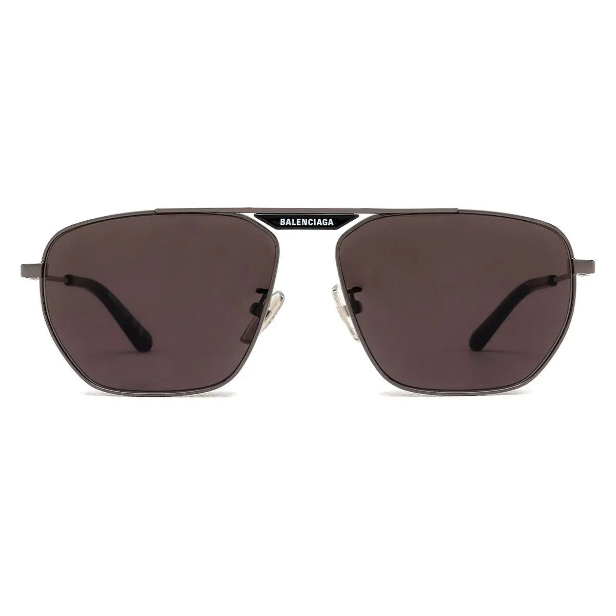 Balenciaga BB0298SA Sunglasses Men Gray / Gray 61mm