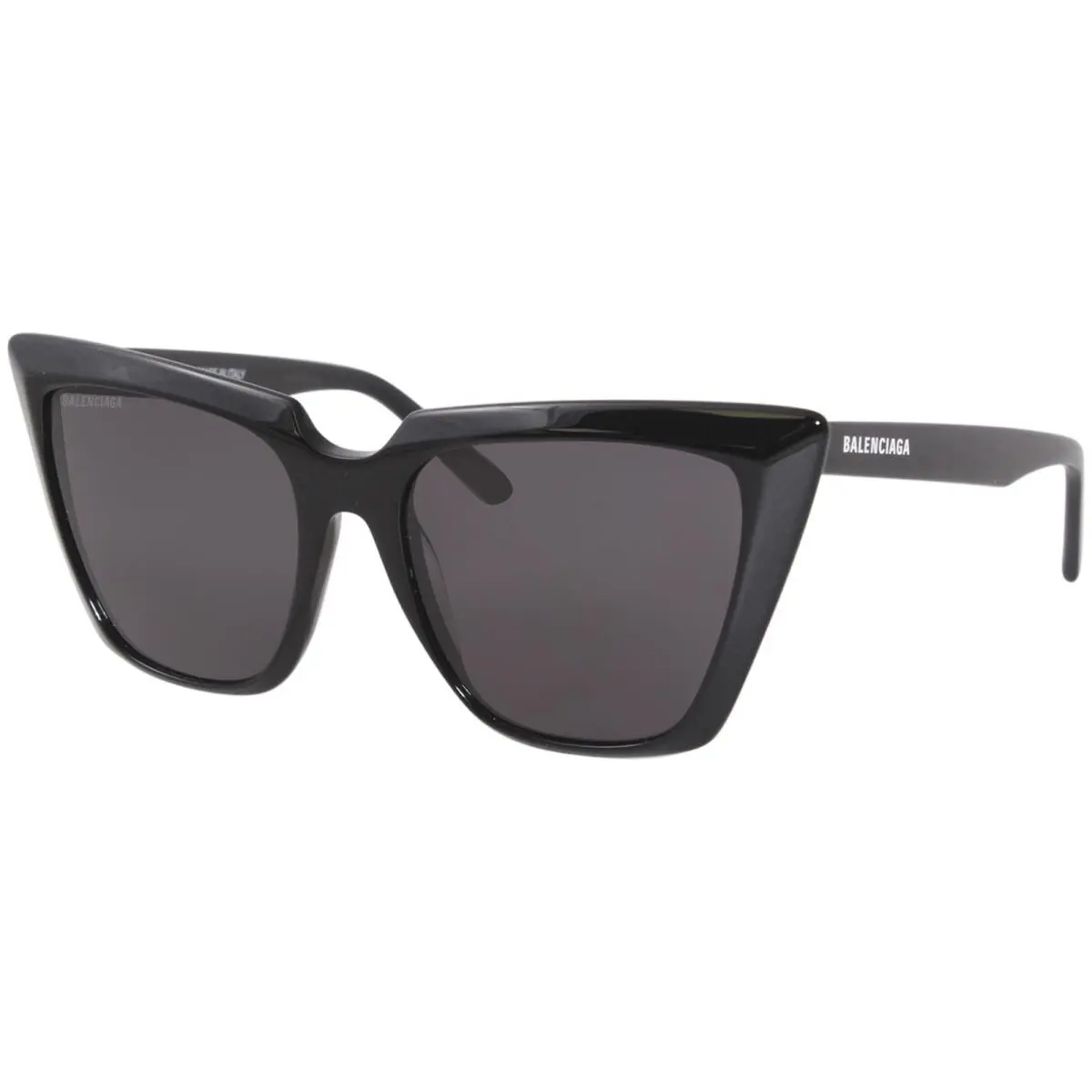 BB0046S 001 Sunglasses Women`s Black/grey Lenses Butterfly by Balenciaga