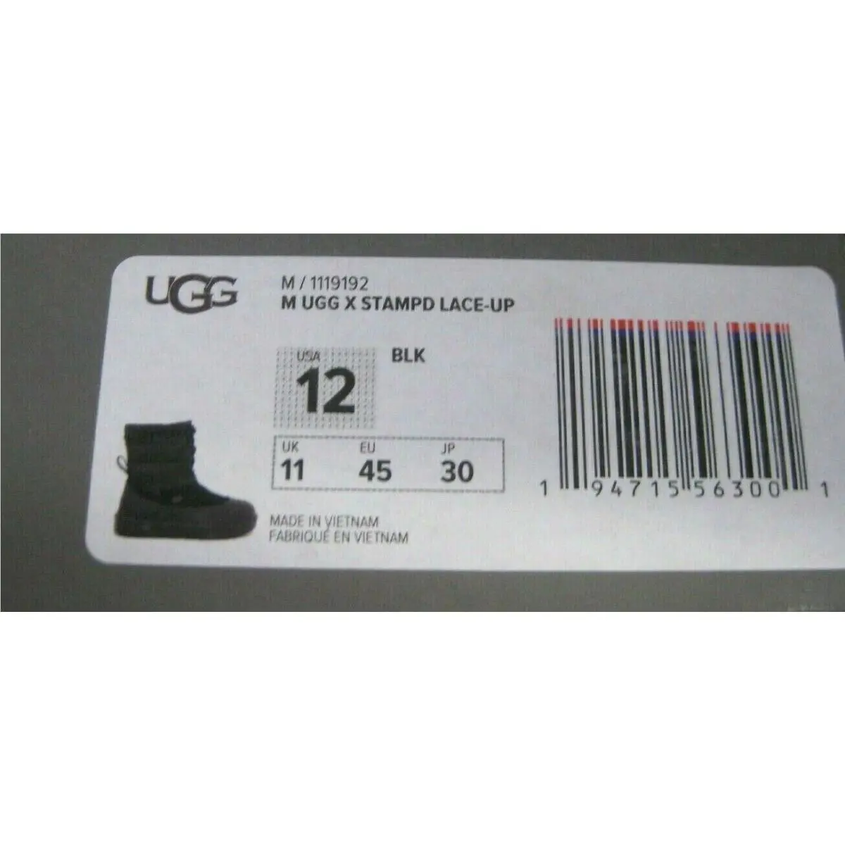 UGG shoes - UGG STAMPD - STAMPD - Black 6