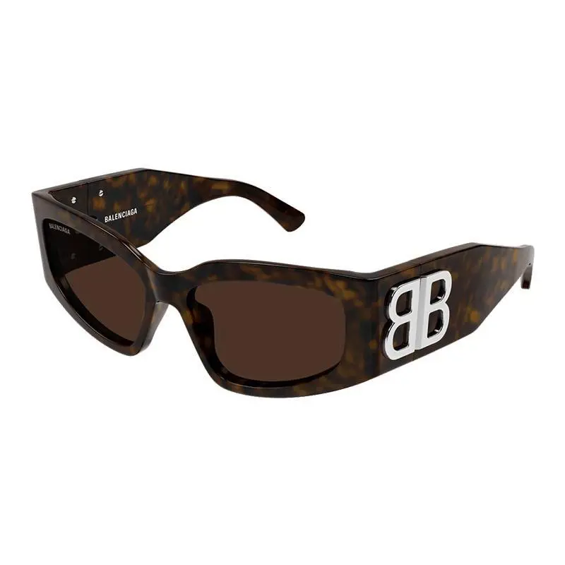 Balenciaga BB0321S 008 Dark Havana 57-17-125 Sunglasses