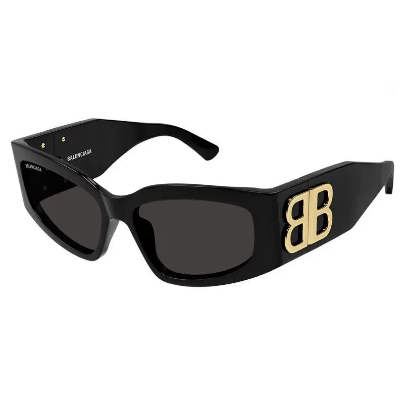 Balenciaga BB0321S 002 Black/grey 57-17-125 Sunglasses