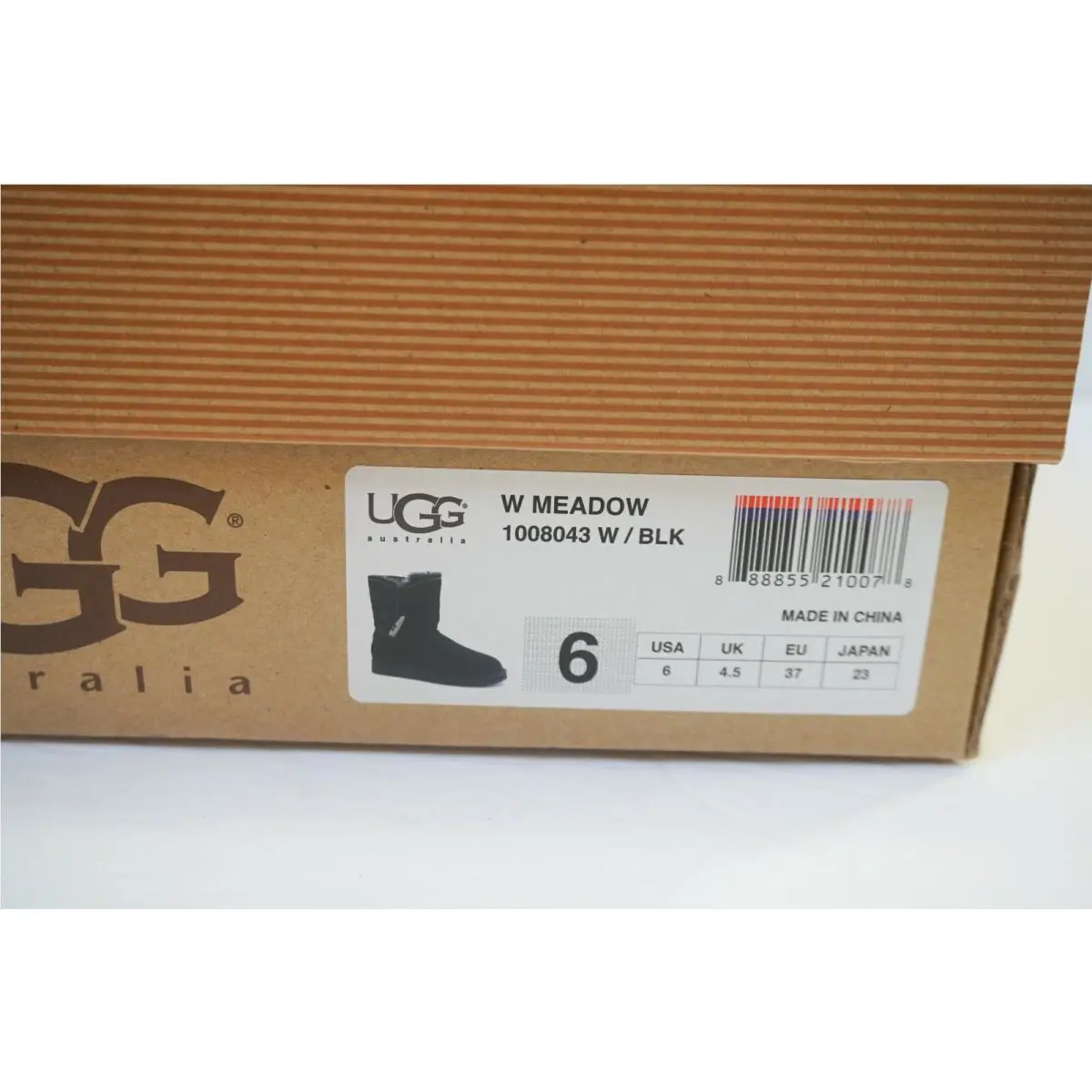 UGG shoes - UGG MEADOW 1008043 - MEADOW - 1008043 - Black (UPC: 888855210078) 9