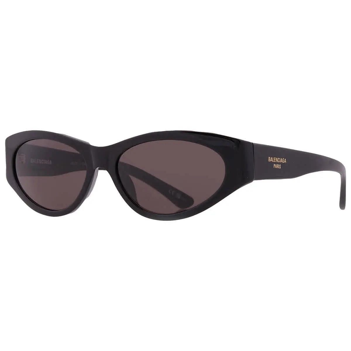 Grey Oval Ladies Sunglasses BB0367S 001 60 BB0367S 001 60 by Balenciaga