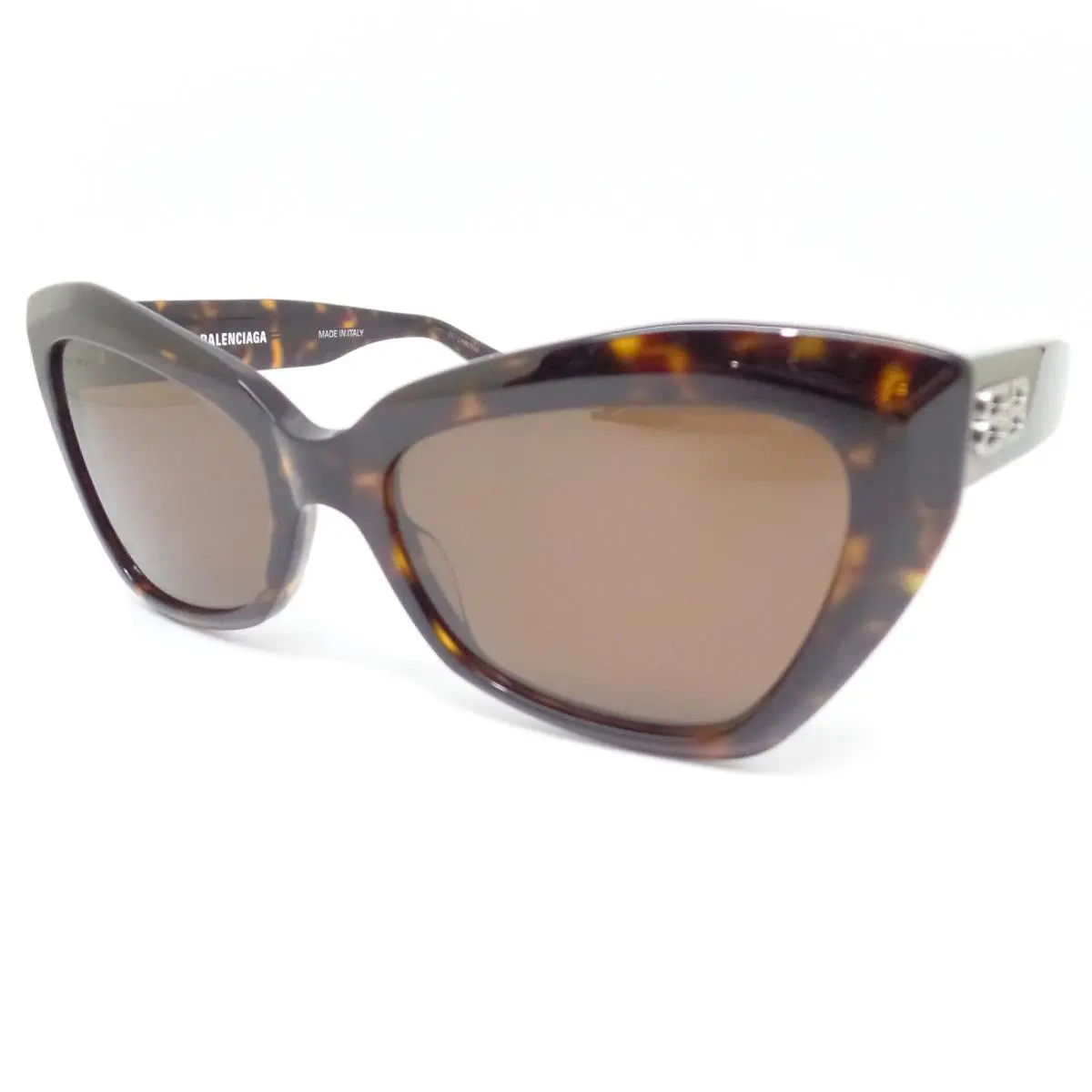 Balenciaga BB0271S 002 Havana Brown Sunglasses - Frame: Havana Gun, Lens: Brown