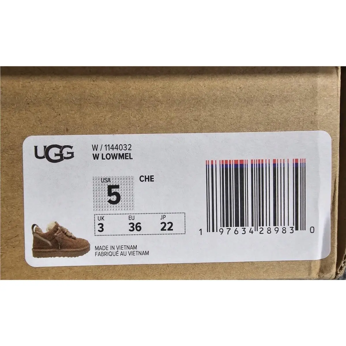 UGG shoes - UGG Lowmel - Lowmel - 1144032 - Chestnut 5