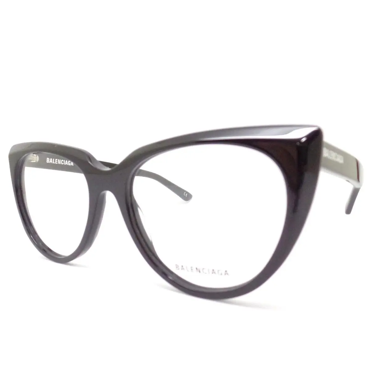 Balenciaga BB0218o 001 Black 53mm Eyeglass Frame