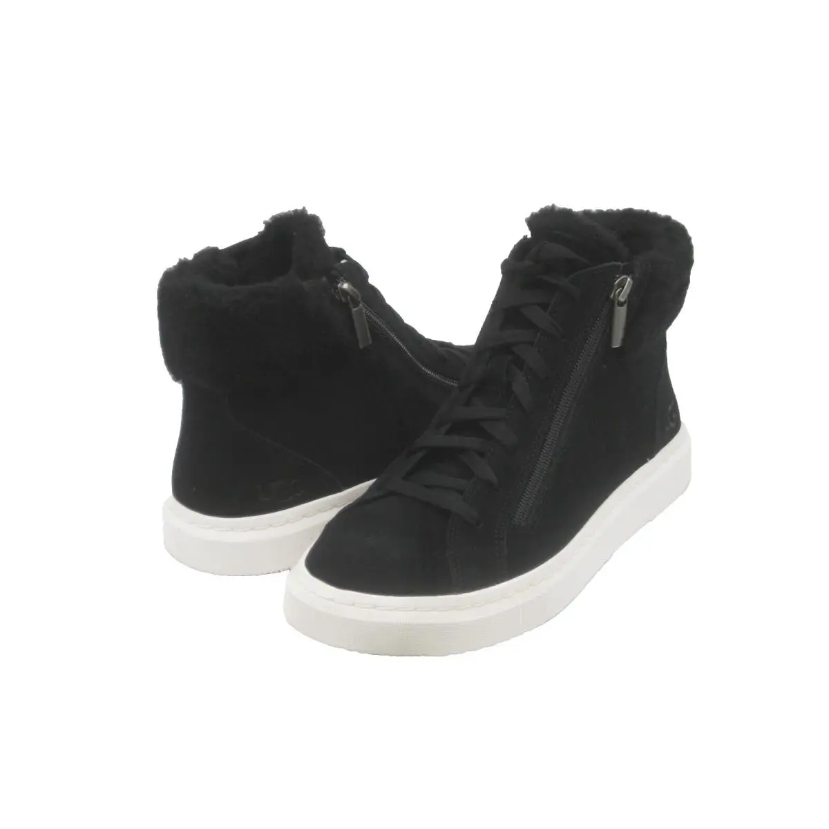 Ugg Alameda Mid Zip Women Shoes Black US 11 /uk 9 /eu 42 - Black