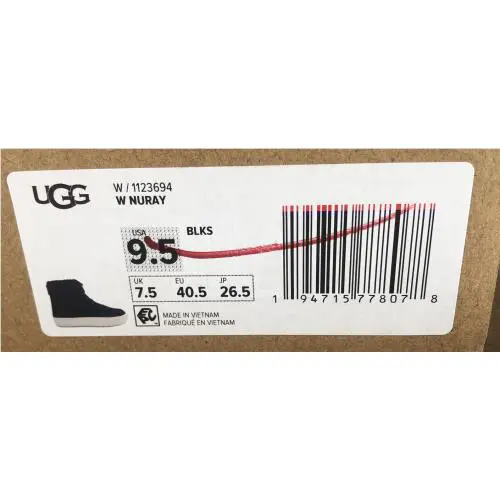UGG shoes - UGG NURAY - NURAY - Black 4