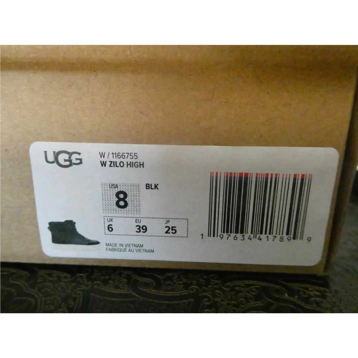 UGG shoes - Zilo High - Zilo High - Black (UPC: 197634417899) 3
