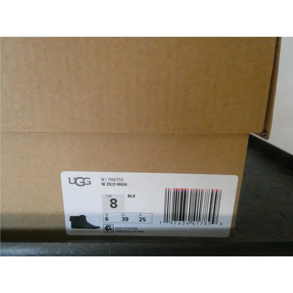 UGG shoes - Zilo High - Zilo High - Black (UPC: 197634417899) 6