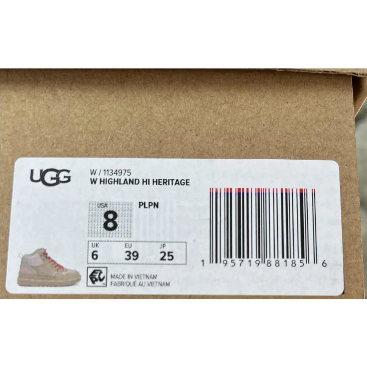UGG shoes - UGG HIGHLAND HI HERITAGE - HIGHLAND HERITAGE - Pastel Pink 4