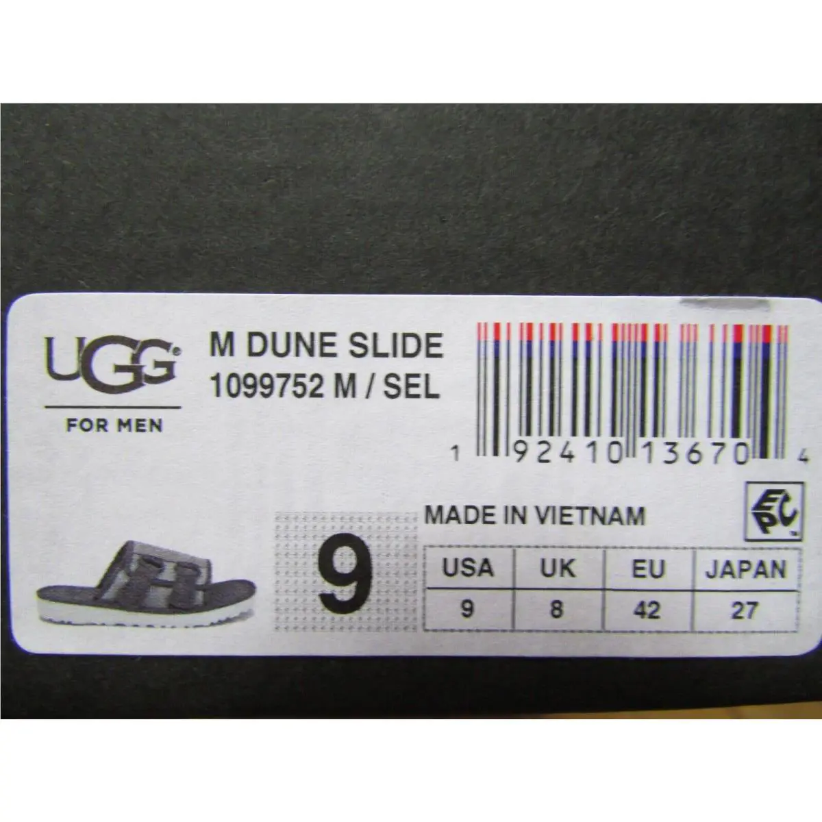 UGG shoes - UGG Dune Slide - Dune Slide - Gray (UPC: 192410136681) 7