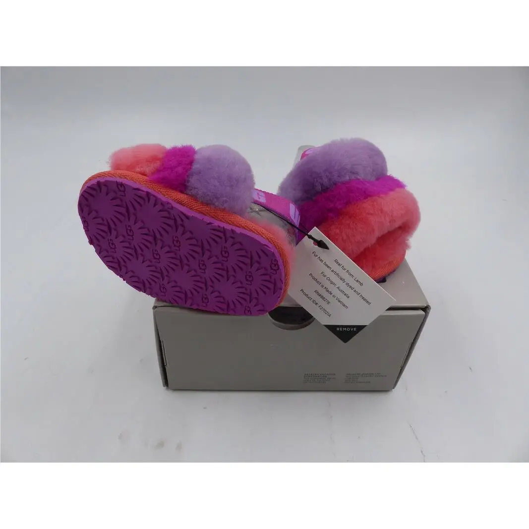UGG shoes - I FLUFF YEAH SLIDE - FLUFF YEAH SLIDE - 11200731 - PINK/PURPLE 1