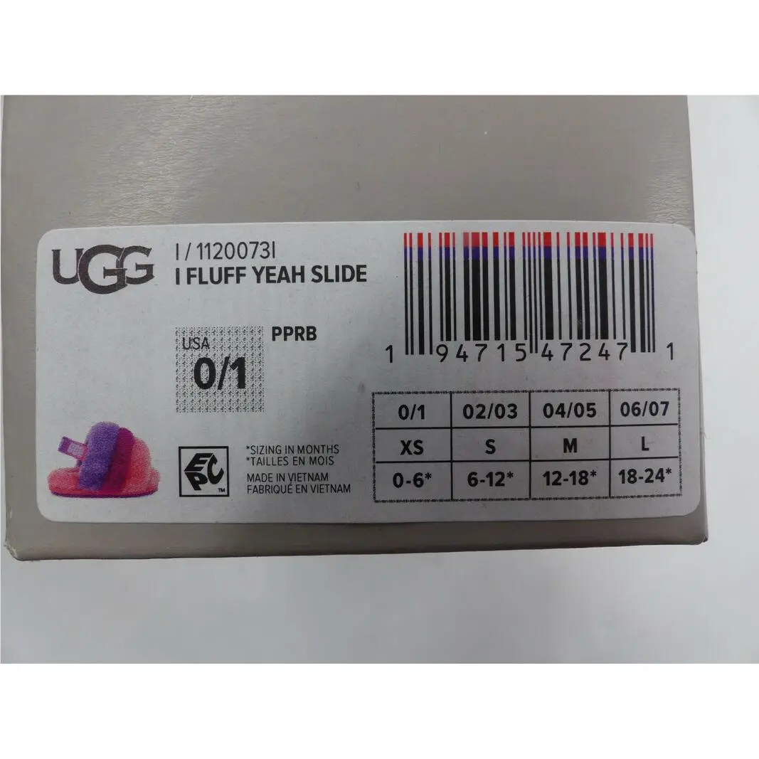UGG shoes - I FLUFF YEAH SLIDE - FLUFF YEAH SLIDE - 11200731 - PINK/PURPLE 2