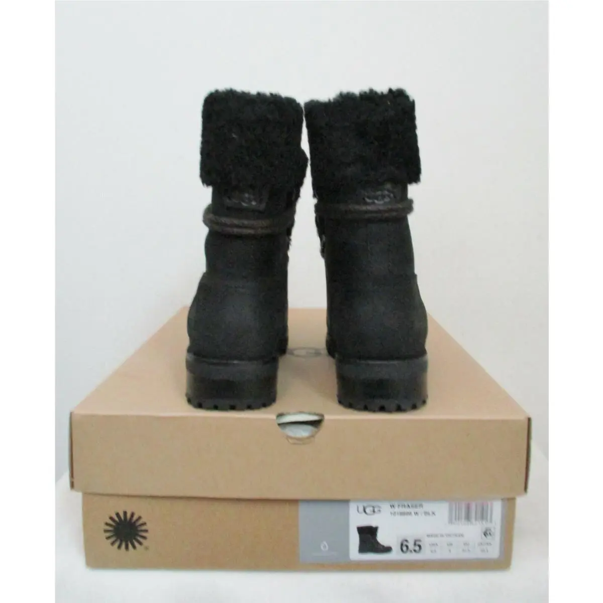 UGG shoes - UGG FRASER - FRASER - Black (UPC: 190108821413) 1