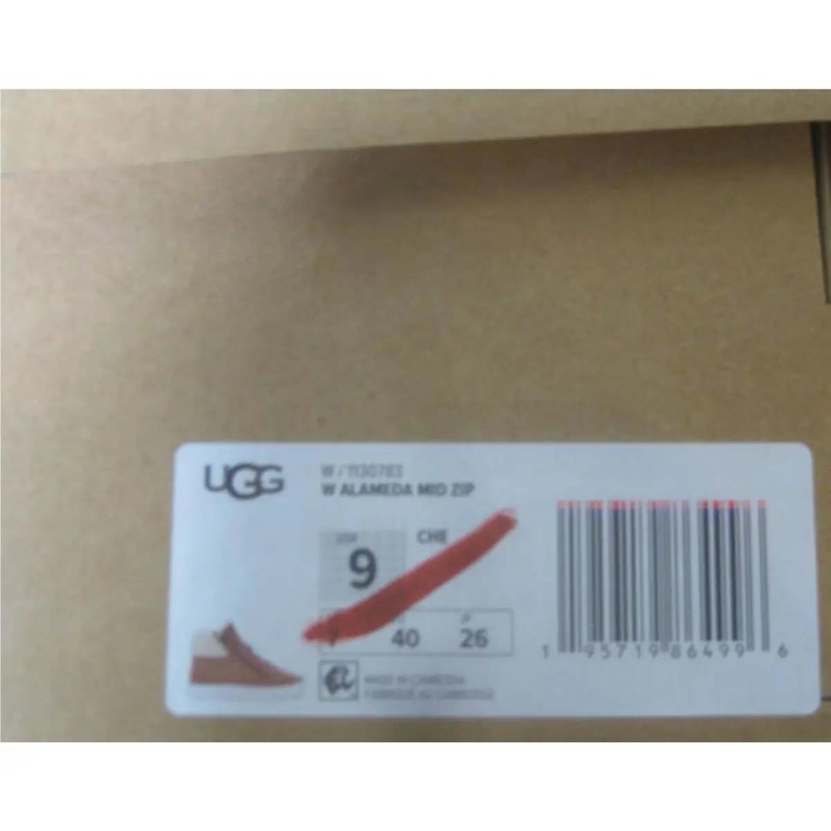 UGG shoes - UGG ALAMEDA - ALAMEDA - Chestnut 3
