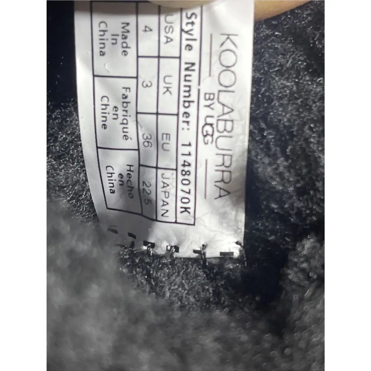 UGG shoes - Black 3