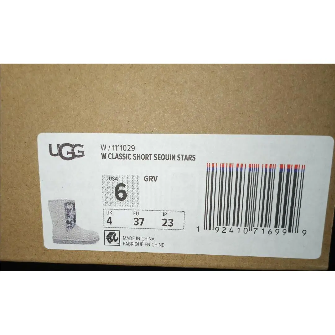 UGG shoes - Classic Short Sequin Stars - Classic Short Sequin Stars - Gray Violet 2