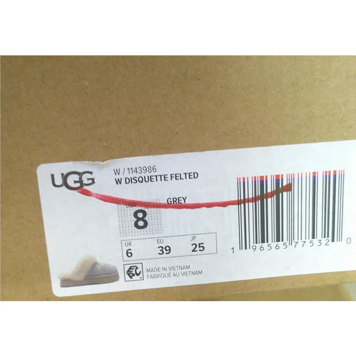 UGG shoes - UGG DISQUETTE - DISQUETTE - Grey 4