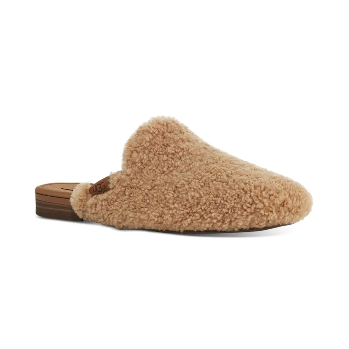 Ugg Women`s Janaya Cozy Mule Shoes - Chestnut 9.5M - Brown, Exterior: Brown
